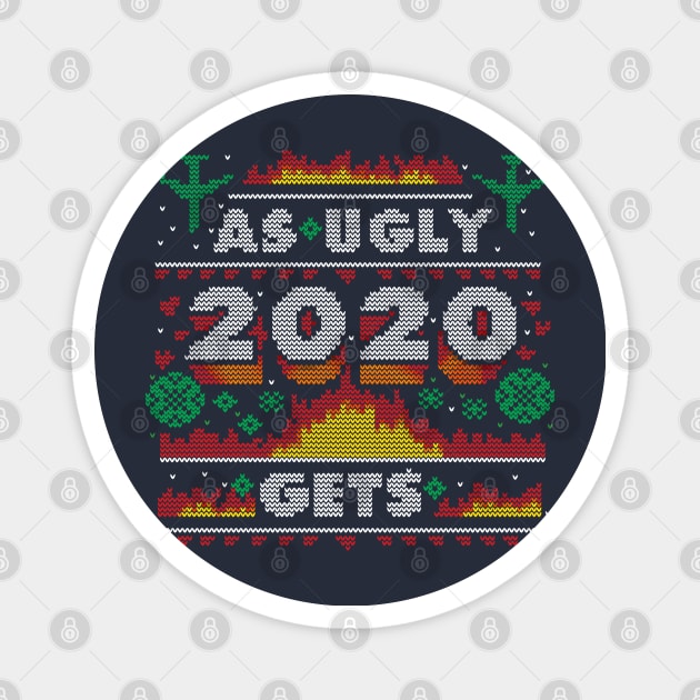 2020 Ugly Sweater Magnet by zerobriant